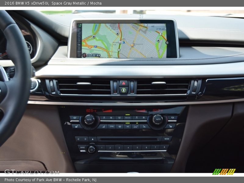 Space Gray Metallic / Mocha 2016 BMW X5 xDrive50i