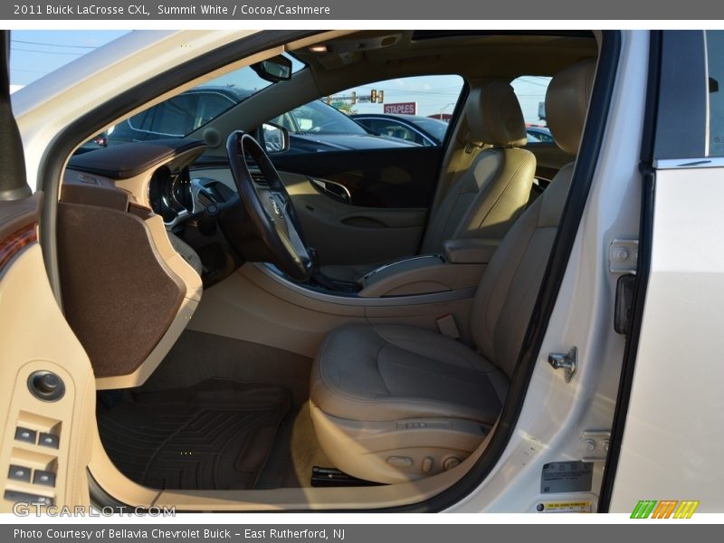 Summit White / Cocoa/Cashmere 2011 Buick LaCrosse CXL