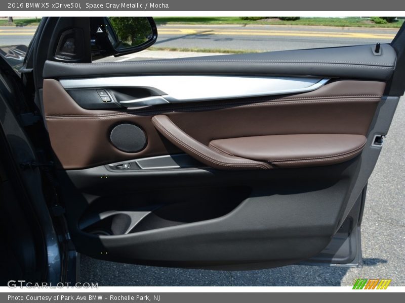 Space Gray Metallic / Mocha 2016 BMW X5 xDrive50i