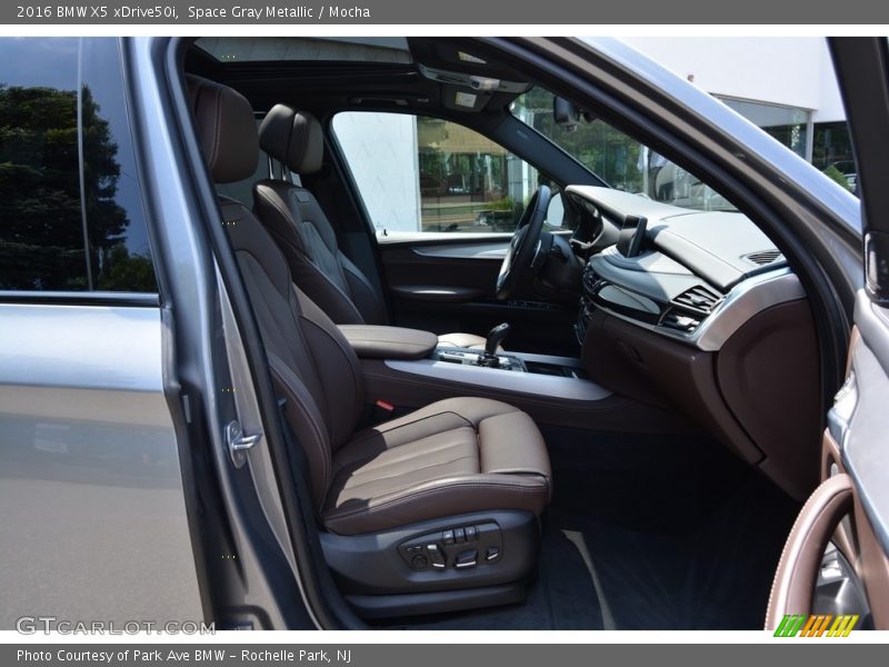 Space Gray Metallic / Mocha 2016 BMW X5 xDrive50i