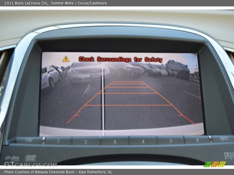 Summit White / Cocoa/Cashmere 2011 Buick LaCrosse CXL