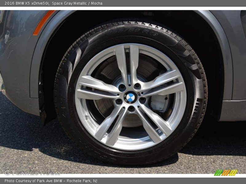 Space Gray Metallic / Mocha 2016 BMW X5 xDrive50i
