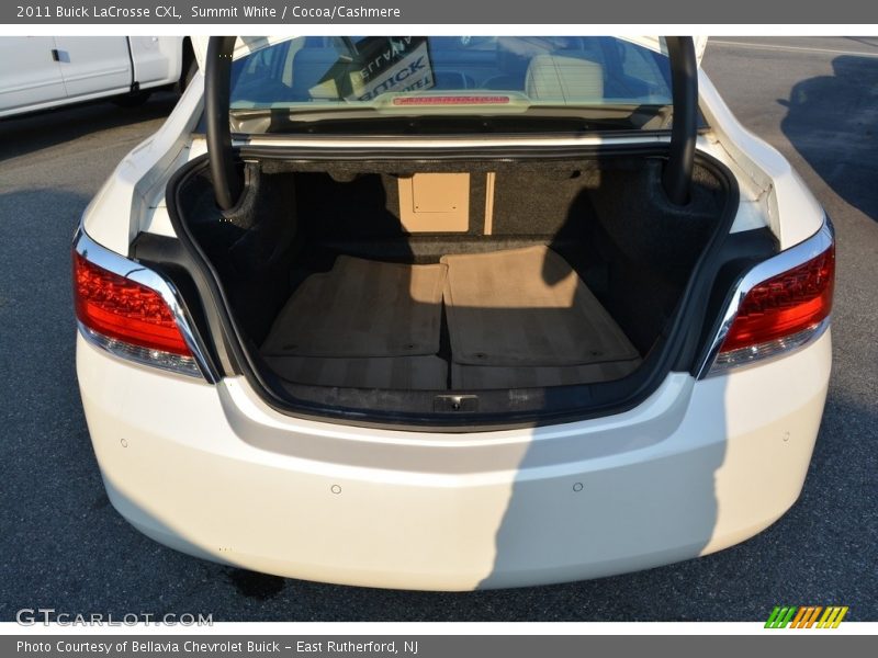 Summit White / Cocoa/Cashmere 2011 Buick LaCrosse CXL