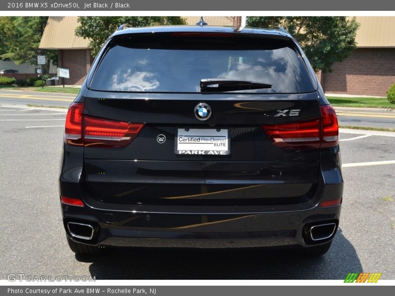 Jet Black / Black 2016 BMW X5 xDrive50i