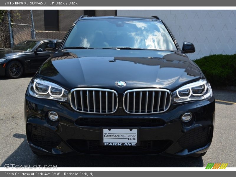 Jet Black / Black 2016 BMW X5 xDrive50i