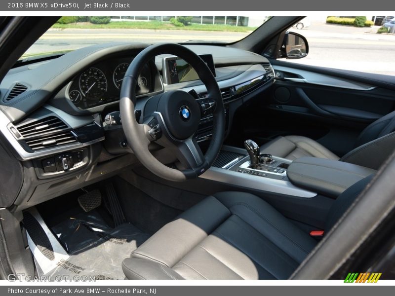 Jet Black / Black 2016 BMW X5 xDrive50i