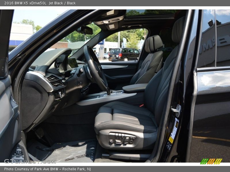 Jet Black / Black 2016 BMW X5 xDrive50i