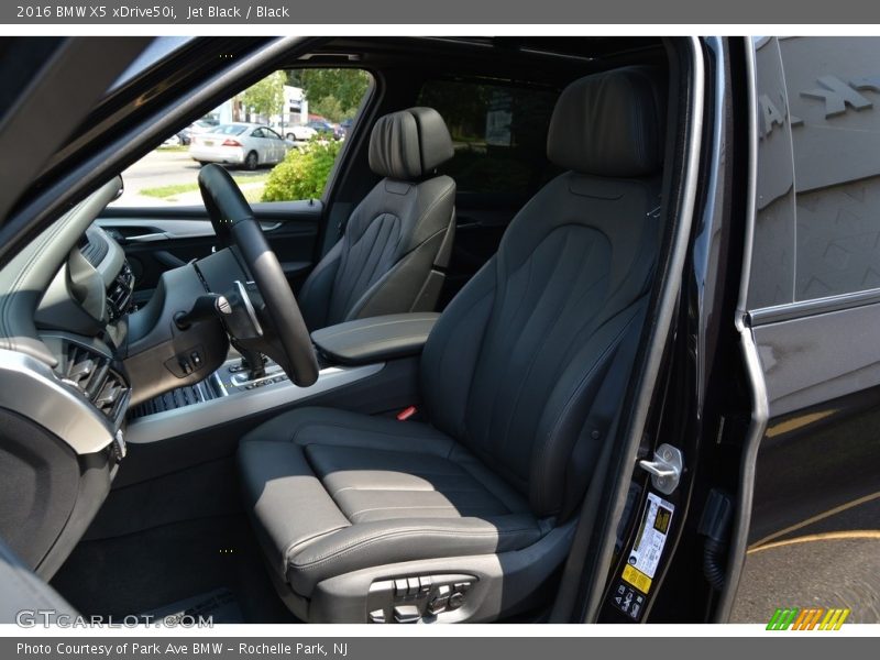 Jet Black / Black 2016 BMW X5 xDrive50i