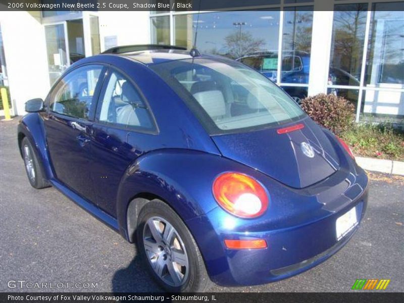 Shadow Blue / Black 2006 Volkswagen New Beetle 2.5 Coupe