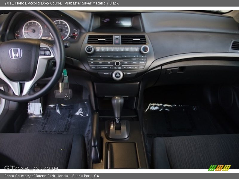 Alabaster Silver Metallic / Black 2011 Honda Accord LX-S Coupe