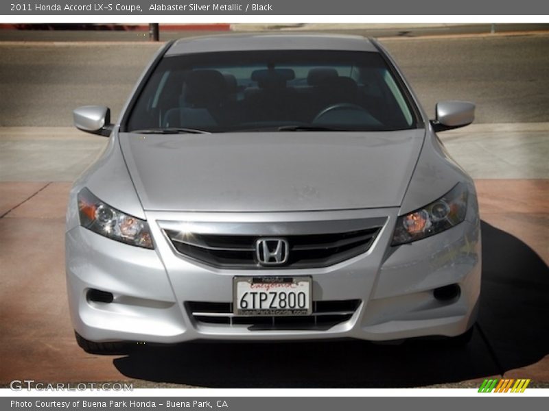 Alabaster Silver Metallic / Black 2011 Honda Accord LX-S Coupe