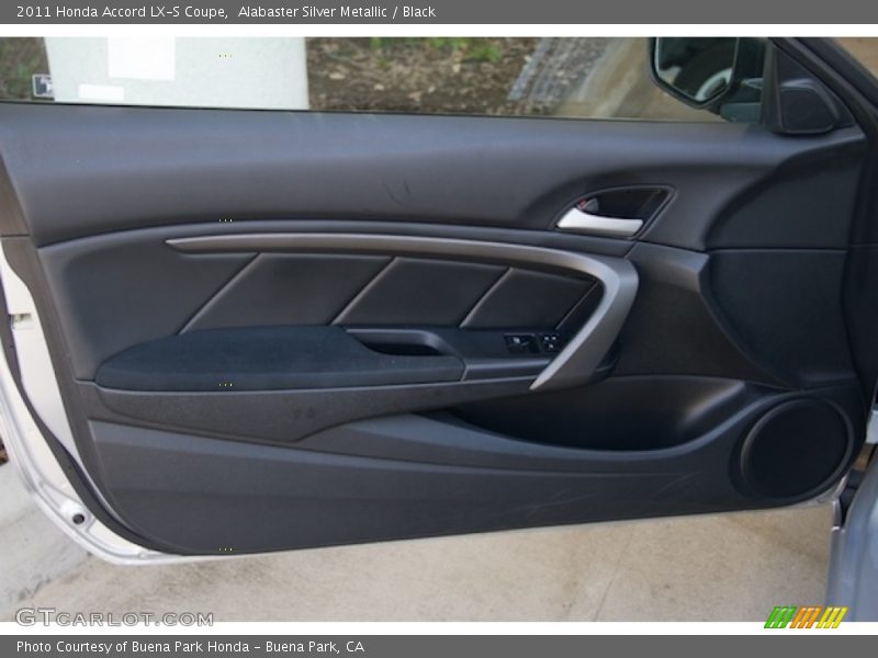 Alabaster Silver Metallic / Black 2011 Honda Accord LX-S Coupe