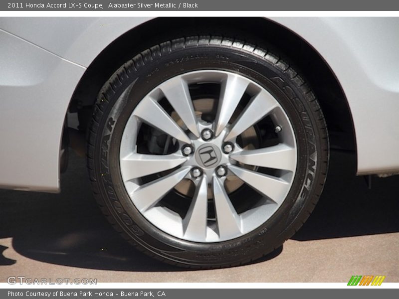 Alabaster Silver Metallic / Black 2011 Honda Accord LX-S Coupe