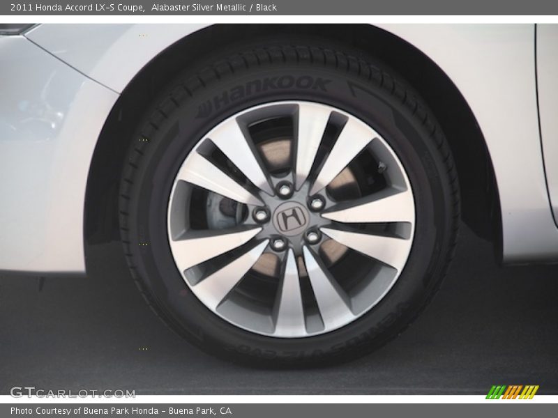 Alabaster Silver Metallic / Black 2011 Honda Accord LX-S Coupe