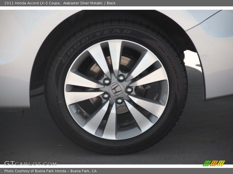 Alabaster Silver Metallic / Black 2011 Honda Accord LX-S Coupe
