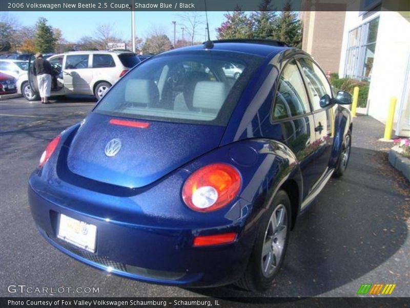 Shadow Blue / Black 2006 Volkswagen New Beetle 2.5 Coupe