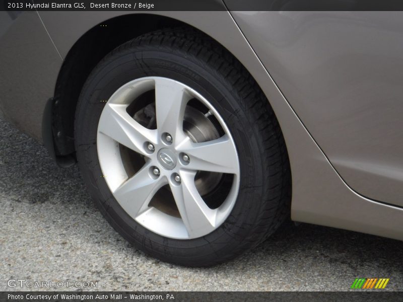 Desert Bronze / Beige 2013 Hyundai Elantra GLS