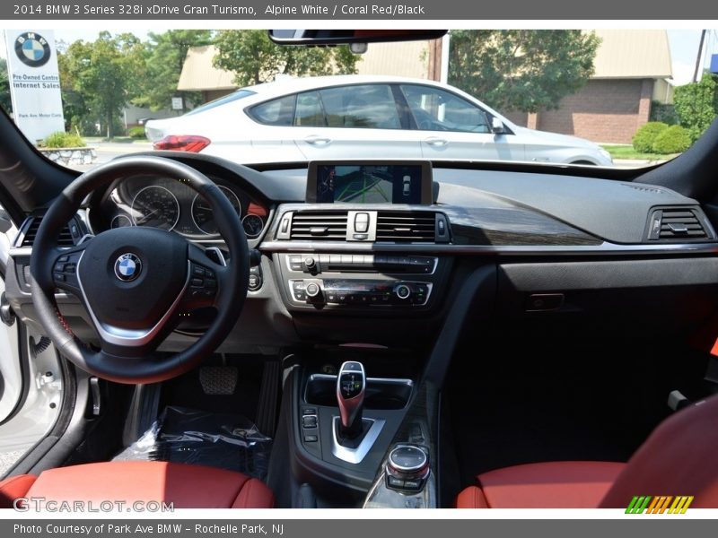 Alpine White / Coral Red/Black 2014 BMW 3 Series 328i xDrive Gran Turismo