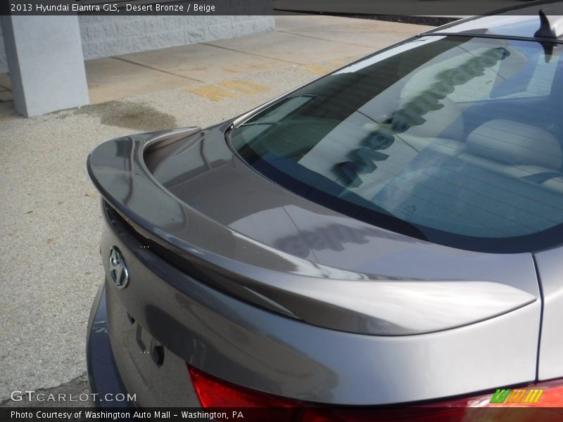 Desert Bronze / Beige 2013 Hyundai Elantra GLS