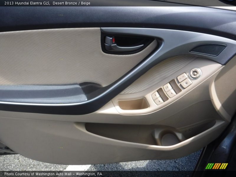 Desert Bronze / Beige 2013 Hyundai Elantra GLS