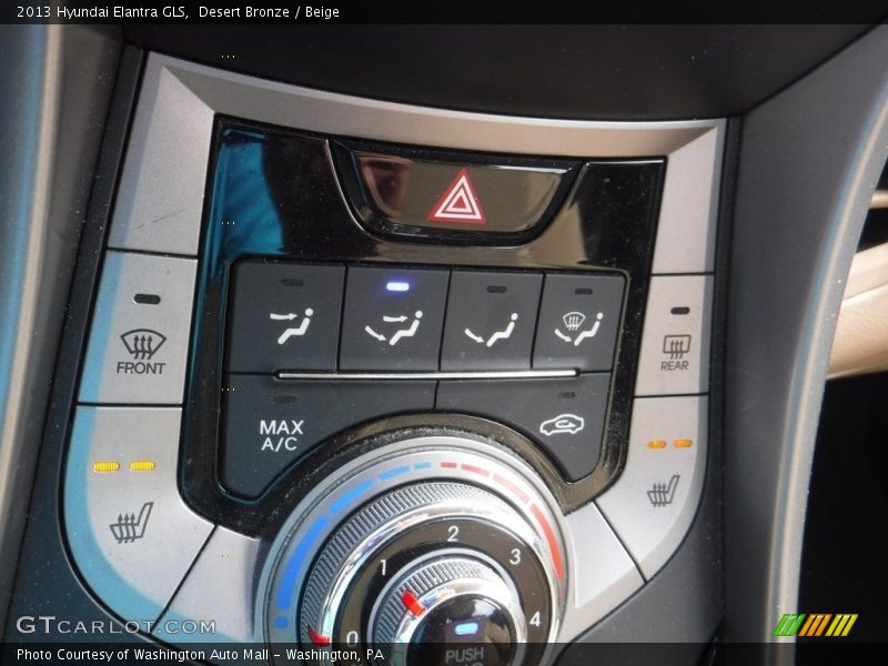Desert Bronze / Beige 2013 Hyundai Elantra GLS