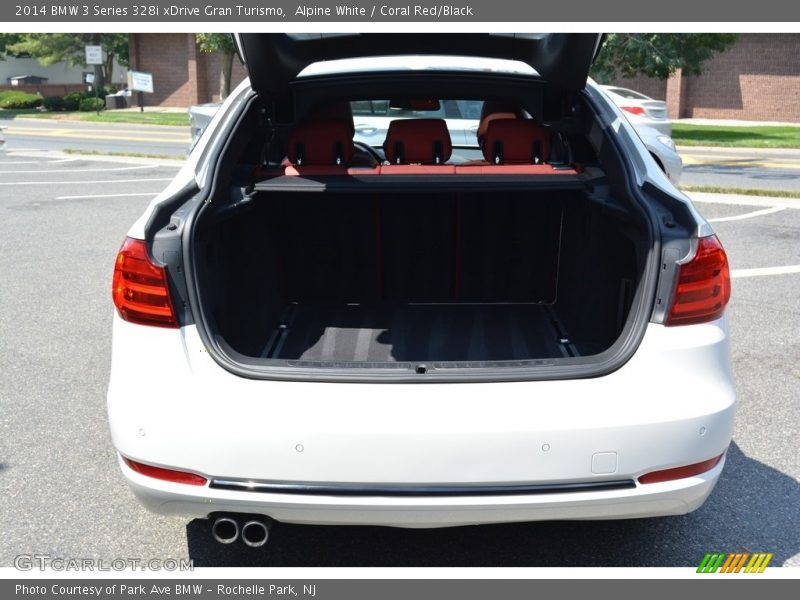 Alpine White / Coral Red/Black 2014 BMW 3 Series 328i xDrive Gran Turismo