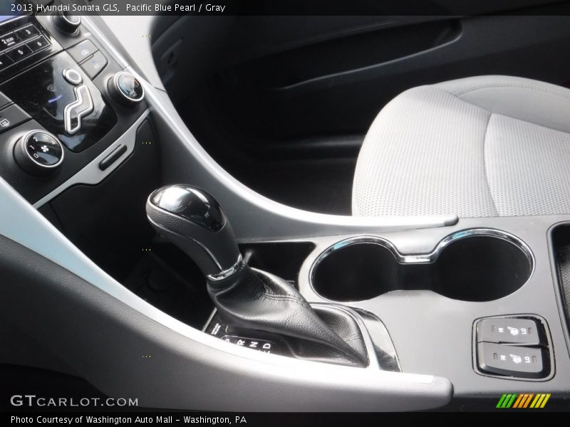 Pacific Blue Pearl / Gray 2013 Hyundai Sonata GLS