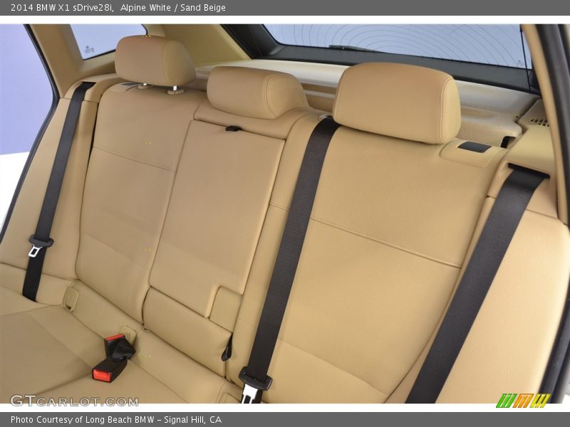 Alpine White / Sand Beige 2014 BMW X1 sDrive28i