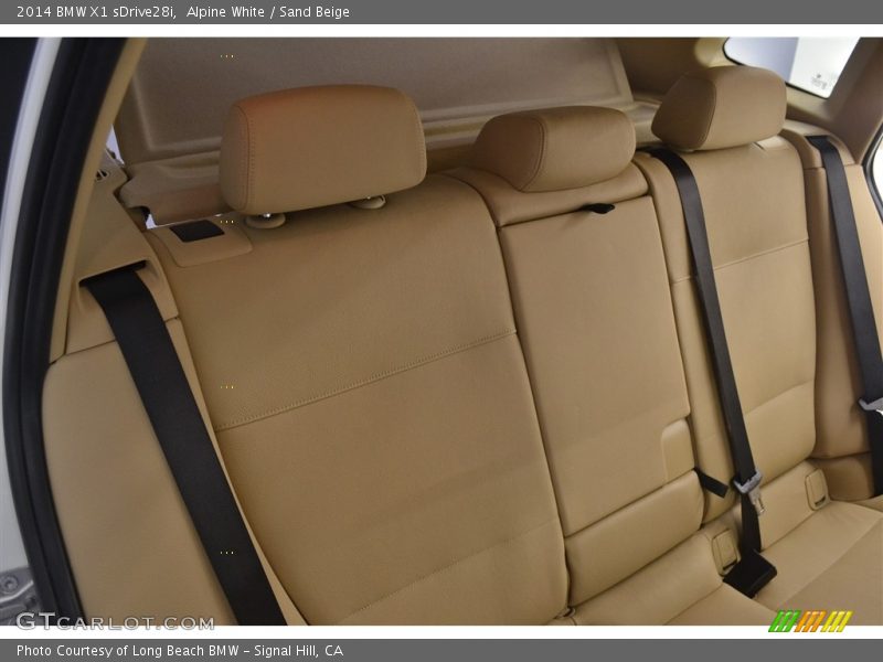 Alpine White / Sand Beige 2014 BMW X1 sDrive28i
