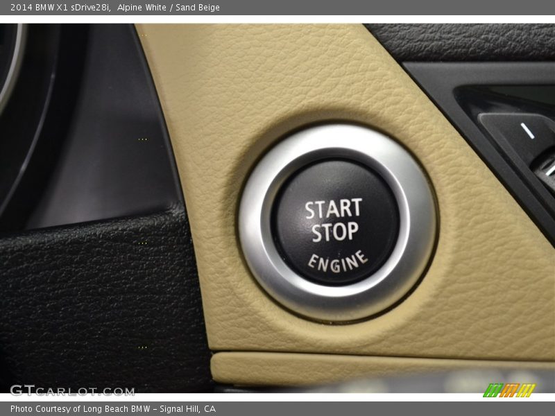 Alpine White / Sand Beige 2014 BMW X1 sDrive28i