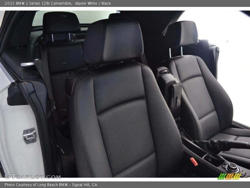 Alpine White / Black 2013 BMW 1 Series 128i Convertible