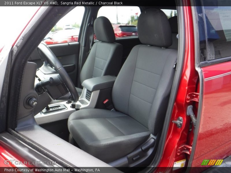 Sangria Red Metallic / Charcoal Black 2011 Ford Escape XLT V6 4WD