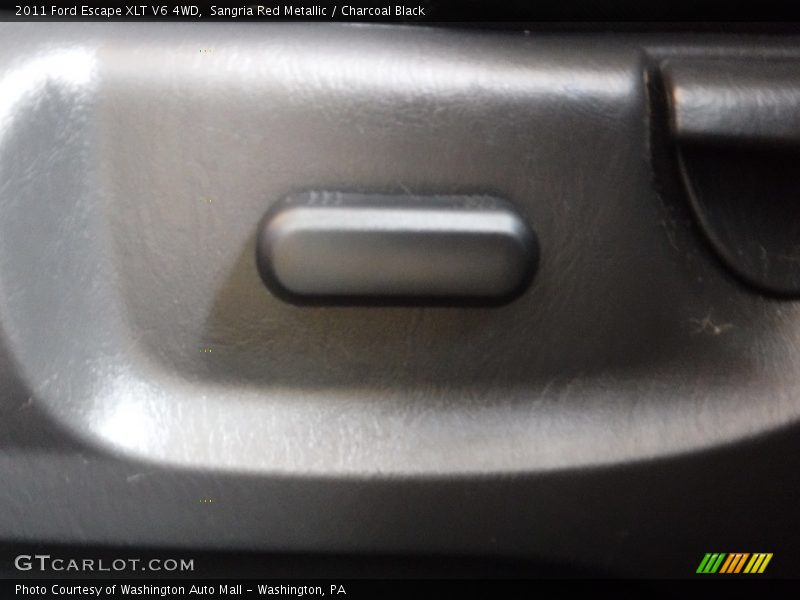 Sangria Red Metallic / Charcoal Black 2011 Ford Escape XLT V6 4WD