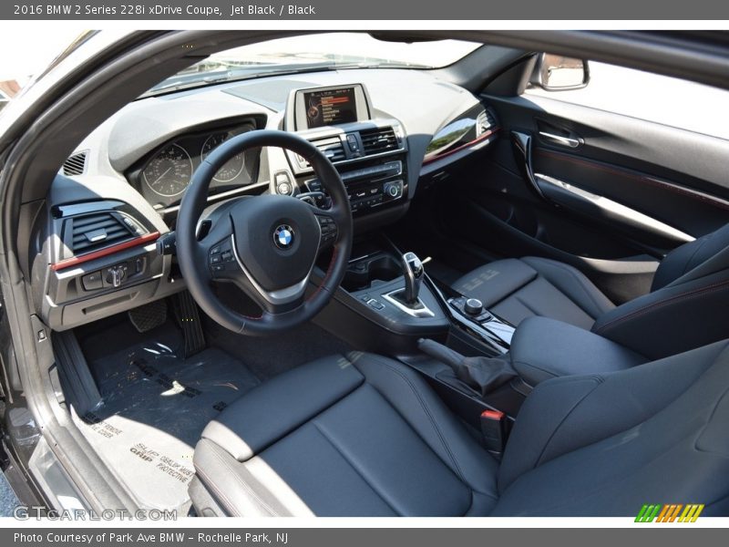 Jet Black / Black 2016 BMW 2 Series 228i xDrive Coupe