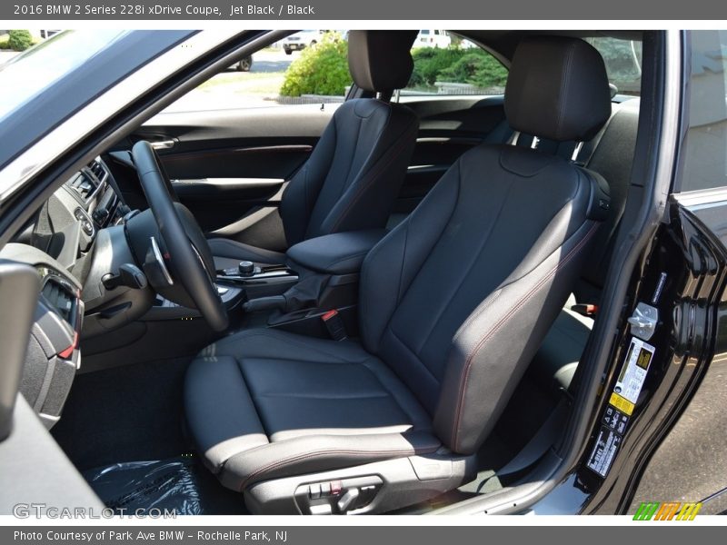 Jet Black / Black 2016 BMW 2 Series 228i xDrive Coupe