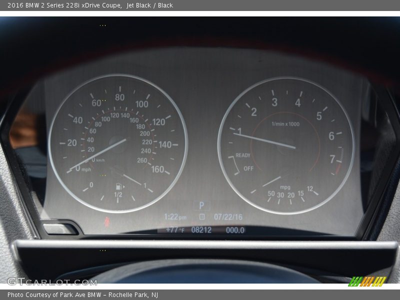 Jet Black / Black 2016 BMW 2 Series 228i xDrive Coupe