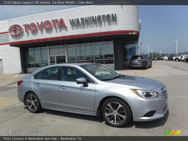 Ice Silver Metallic / Slate Black 2016 Subaru Legacy 3.6R Limited