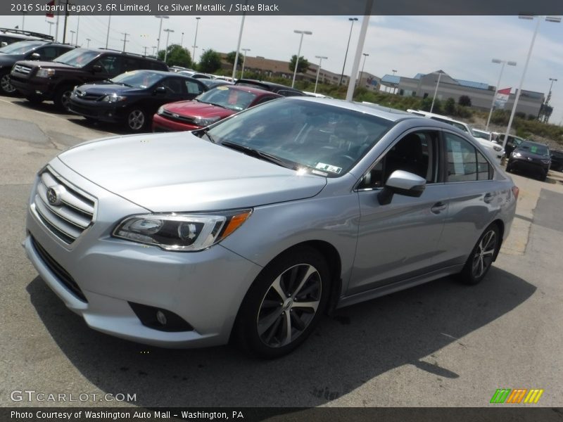 Ice Silver Metallic / Slate Black 2016 Subaru Legacy 3.6R Limited