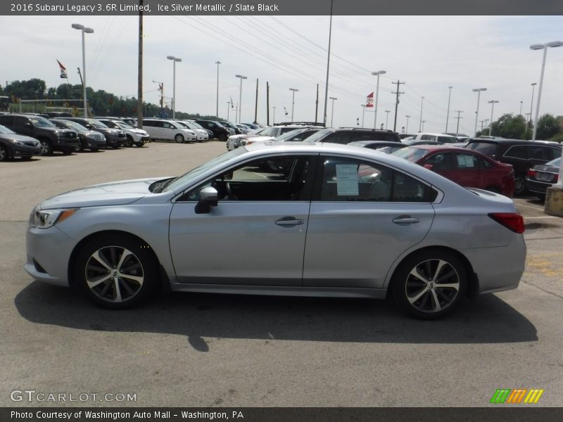 Ice Silver Metallic / Slate Black 2016 Subaru Legacy 3.6R Limited