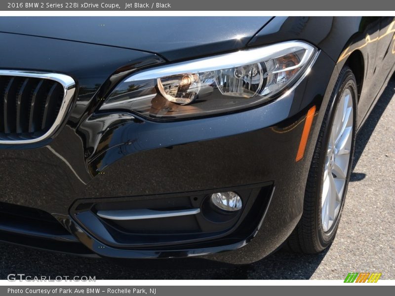Jet Black / Black 2016 BMW 2 Series 228i xDrive Coupe