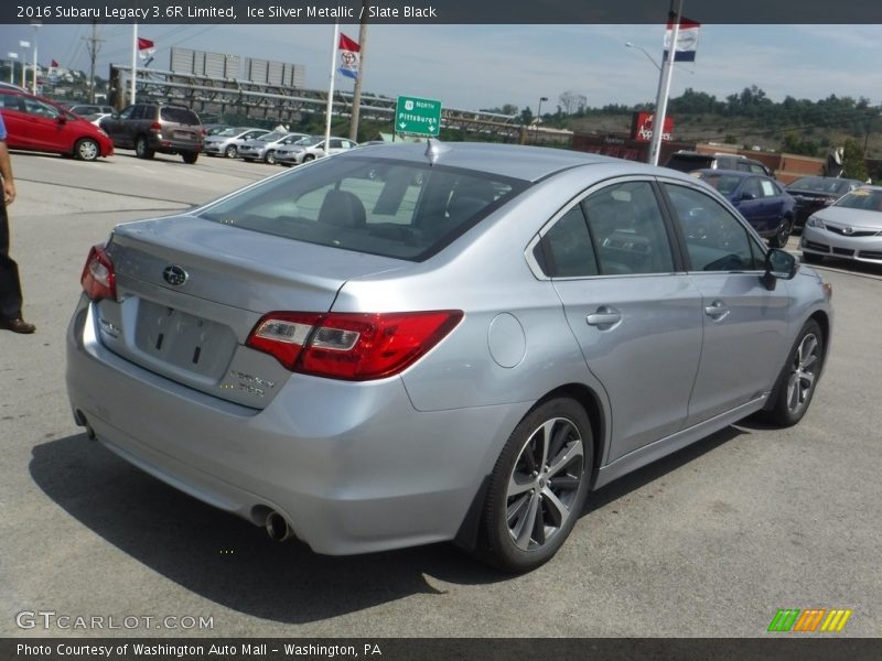 Ice Silver Metallic / Slate Black 2016 Subaru Legacy 3.6R Limited