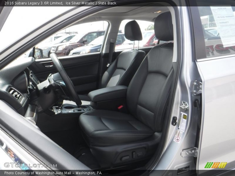 Ice Silver Metallic / Slate Black 2016 Subaru Legacy 3.6R Limited