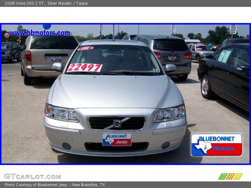Silver Metallic / Taupe 2008 Volvo S60 2.5T