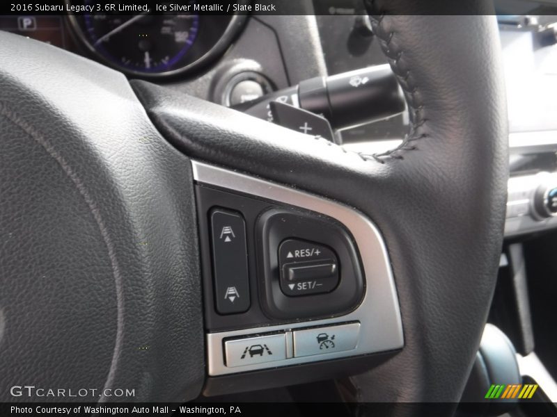 Ice Silver Metallic / Slate Black 2016 Subaru Legacy 3.6R Limited