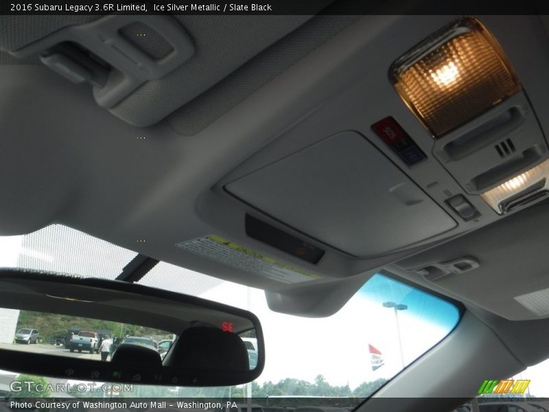 Ice Silver Metallic / Slate Black 2016 Subaru Legacy 3.6R Limited