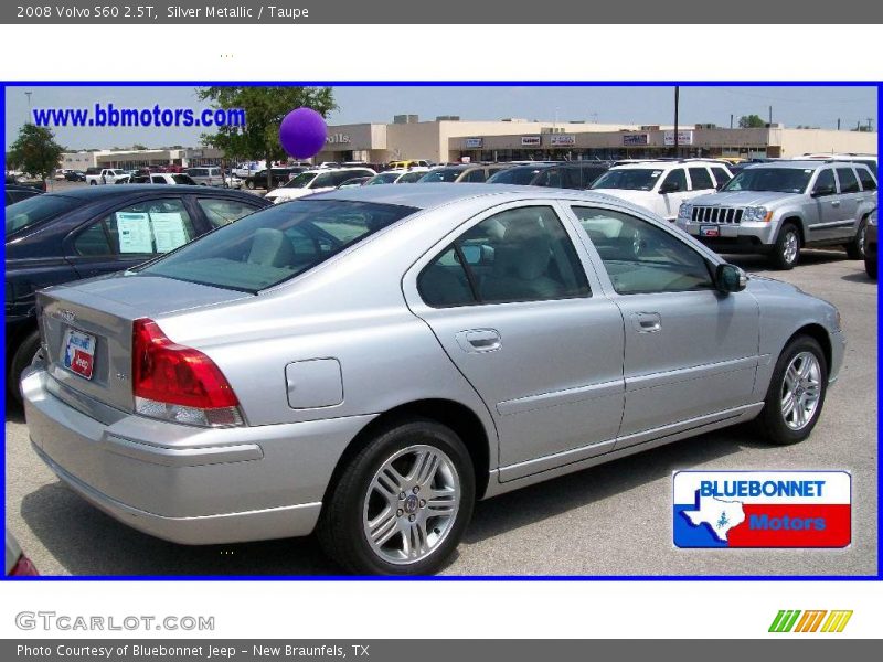 Silver Metallic / Taupe 2008 Volvo S60 2.5T