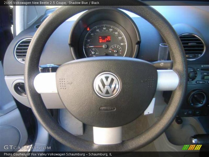 Shadow Blue / Black 2006 Volkswagen New Beetle 2.5 Coupe