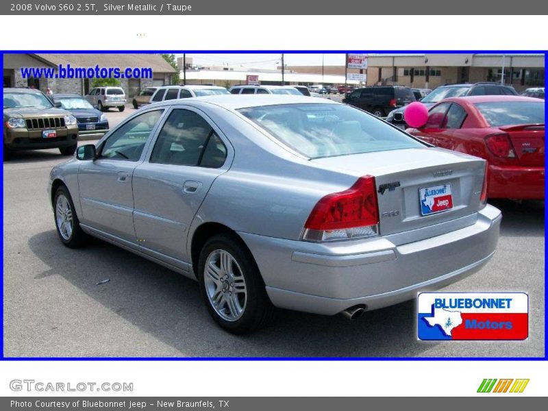 Silver Metallic / Taupe 2008 Volvo S60 2.5T