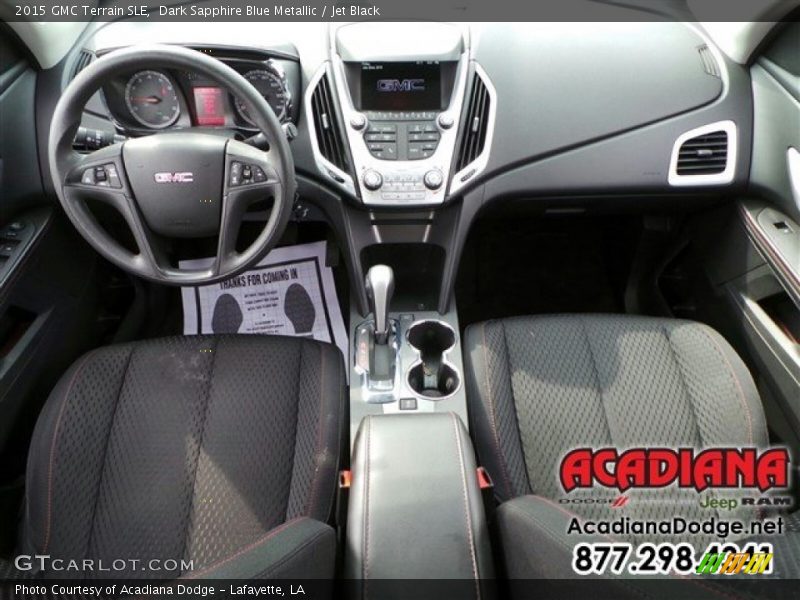 Dark Sapphire Blue Metallic / Jet Black 2015 GMC Terrain SLE