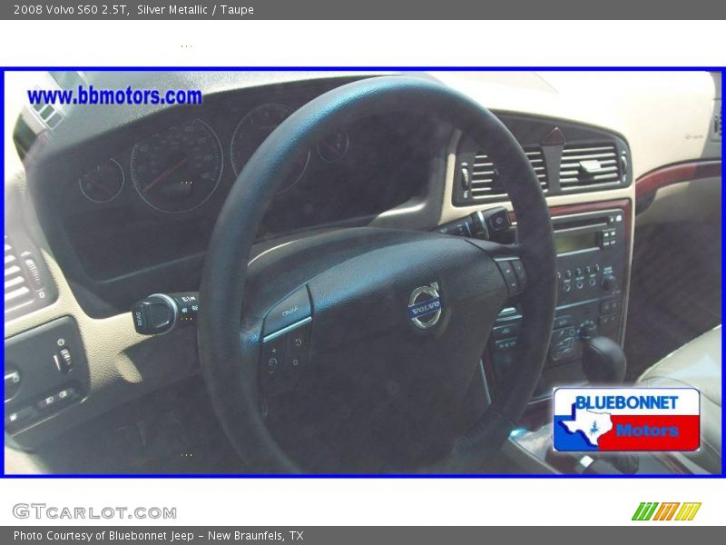 Silver Metallic / Taupe 2008 Volvo S60 2.5T